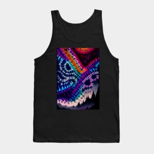 Tie-Dye Forest Tank Top